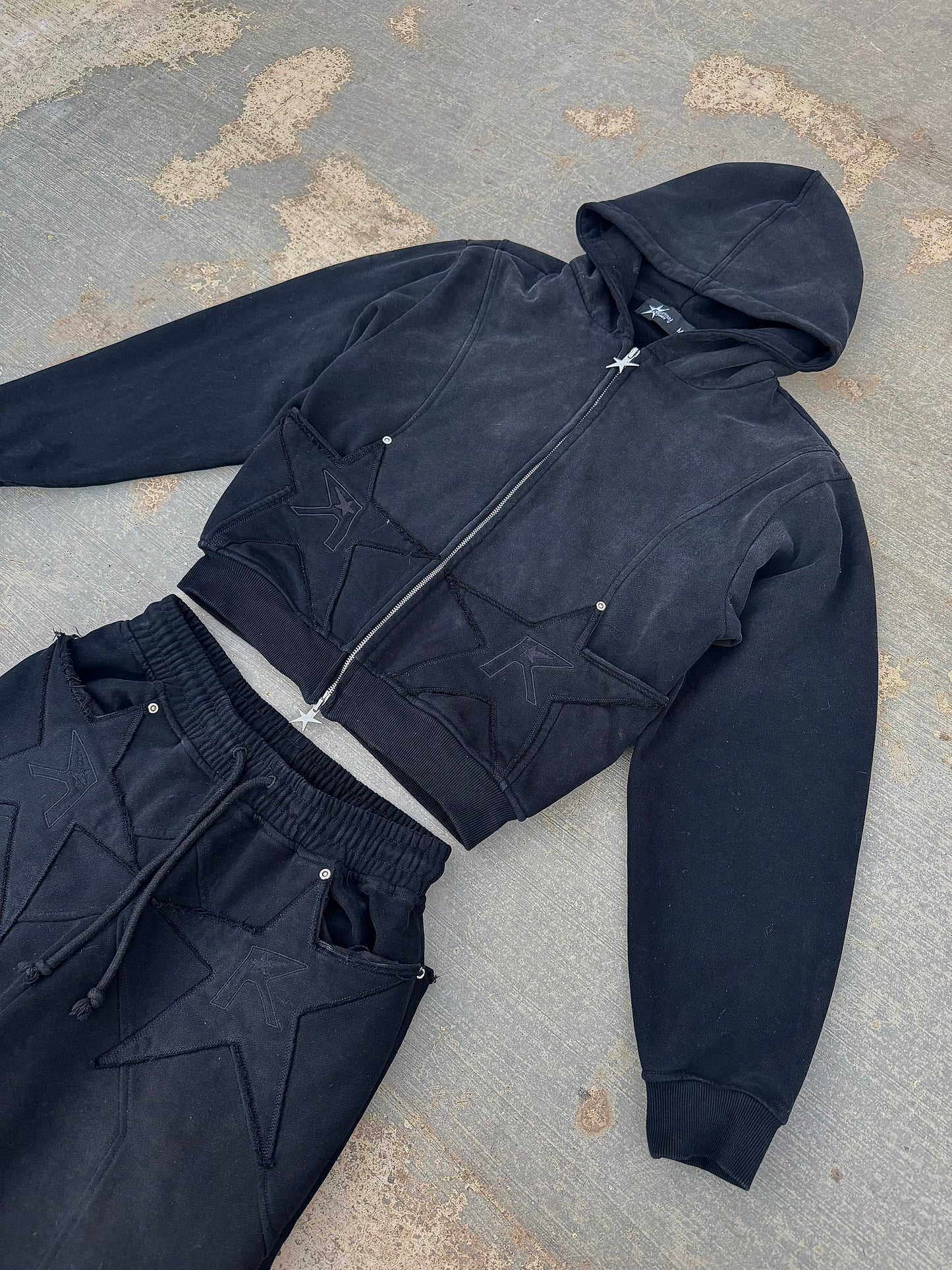 Logo pocket "blank" zipup