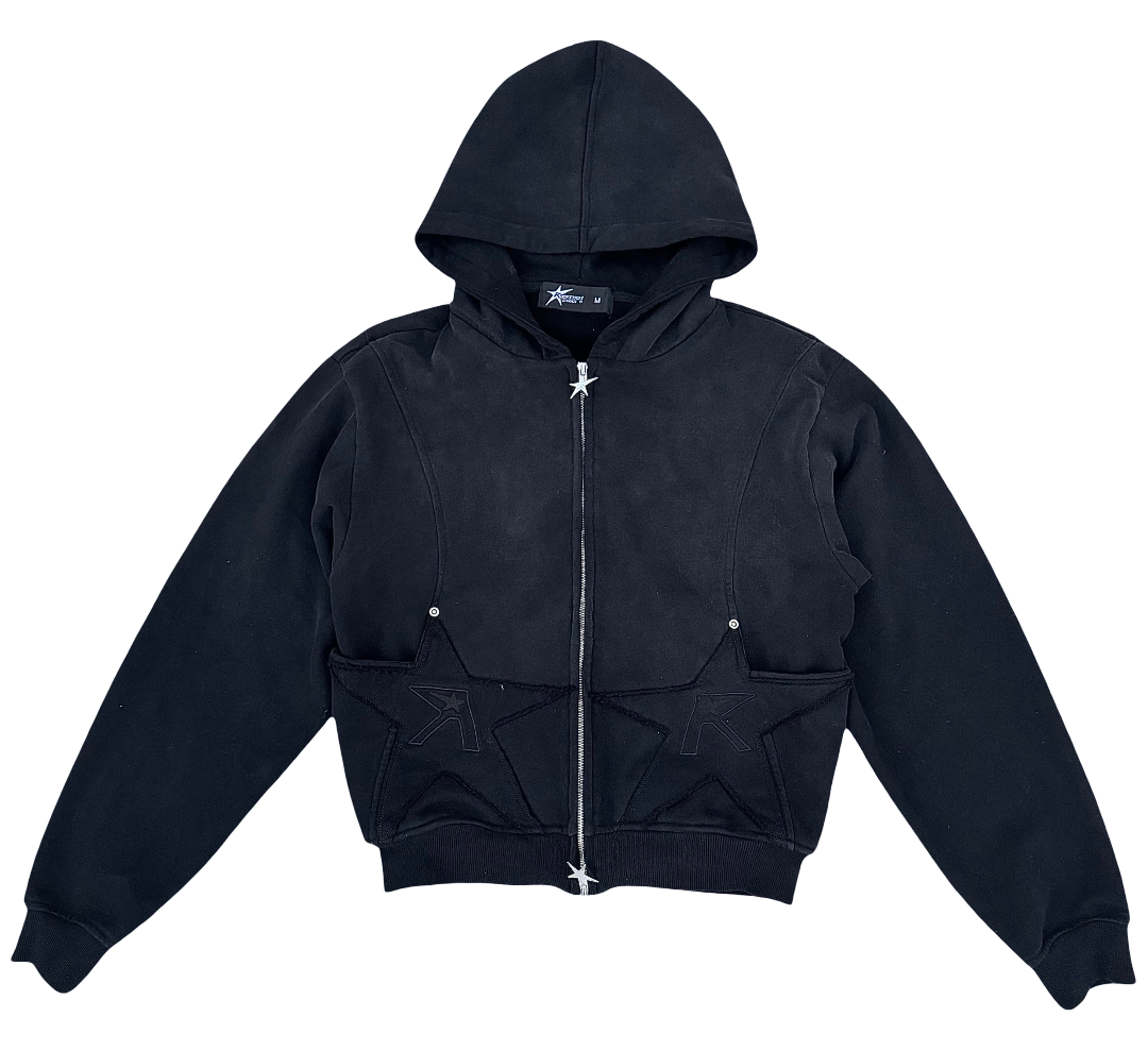Logo pocket "blank" zipup