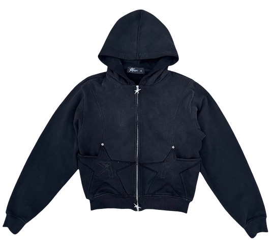Logo pocket "blank" zipup