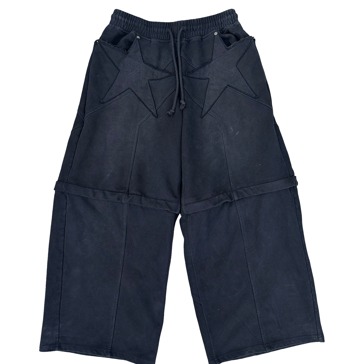 Logo pocket convertible sweats